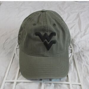 West Virginia Mountaineers '47 OHT Military Appreciation Triple Hit Olive Cap